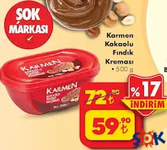 KARMEN KAKAOLU FINDIK KREMASI 500 G